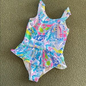 Lilly Pulitzer Colorful Kids one piece Swimwear
